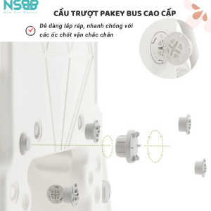 Cầu trượt hình xe Bus là một trong những mẫu cầu trượt độc đáo và mới lạ nhất hiện nay