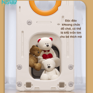 Các chi tiết tỉ mỉ kết hợp đặc điểm nổi bật được tích hợp trong thiết kế giúp trẻ phát triển sự sáng tạo và khả năng tưởng tượng