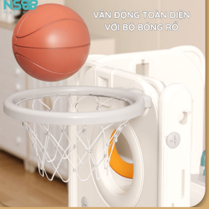 Set cầu trượt xích đu Pakey mang đến không gian chơi cổ tích, giúp bé thoả sức chơi đùa an toàn