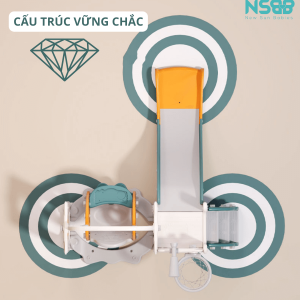 Máng trượt có chia thành 3 giai đoạn trượt từ lúc bắt đầu cho đến tăng tốc và cuối cùng là về đích