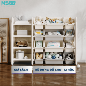 Mặt sau của kệ nhẵn mịn, vuông vắn nên thuận tiện để kê đặt sát mép tường, vừa gọn gàng, vừa không tốn diện tích