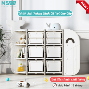 Kệ đồ chơi hoạ tiết ngộ nghĩnh cho bé nhỏ