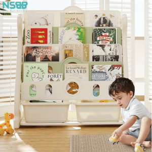 Các khớp nối liền mạch, không tạo ra khe hở nên dù là những quyển sách mỏng nhất cũng không bị lọt xuống được