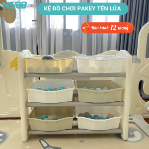 Thành kệ để đồ cho bé có thiết kế dày dặn, đảm bảo độ chắc chắn và tính thẩm mỹ cao