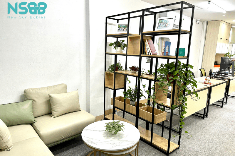 Khu vực relax của nhân viên tại NSBB