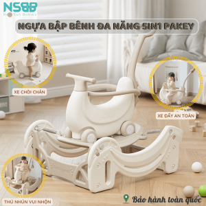 Ngựa bập bênh Banana hiện là mẫu sản phẩm đẹp nhất trong bộ sưu tập đồ chơi ngựa bập bênh của thương hiệu Pakey