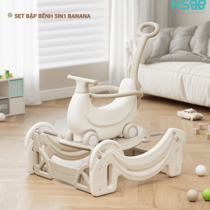 Lò xo chắc chắn, chịu lực tốt lên đến 80kg, có tính đàn hồi tốt cho bé tha hồ vui chơi, nhún nhảy