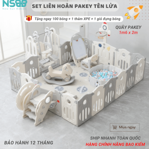 Hoạ tiết hình tên lửa là một trong những điểm nhấn thu hút các bạn nhỏ