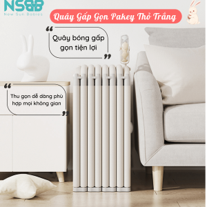 Quây cũi có thiết kế gấp gọn, các chốt cài với khả năng xoay 360 độ linh hoạt giúp phụ huynh có thể tùy chỉnh độ rộng hẹp, hình dạng phù hợp với nhu cầu sử dụng