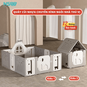 Quây cũi nhựa Pakey có chế độ bảo hành trong thời gian 12 tháng