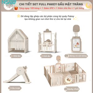 Set quây có tông màu be nâu nhẹ nhàng nhưng vẫn toát lên sự sang trọng