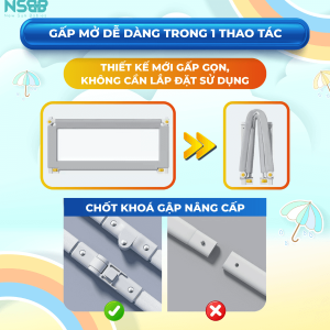 Sản phẩm cũng có thể gấp lại khi không sử dụng, không chiếm nhiều không gian