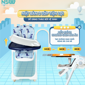 Ghế có đệm lót êm ái và độ ngả có thể tự điều chỉnh được theo sở thích