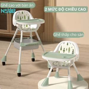 Thiết kế dạng kim tự tháp vững chãi, đai an toàn có 5 điểm chắc chắn