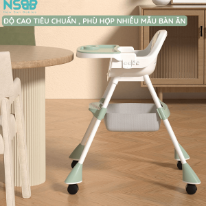 Bánh xe xoay chuyển linh hoạt, có khóa an toàn