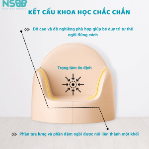 Lớp lót dưới ghế có đặc điểm xốp mềm mại, có khả năng chống sốc