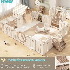 Sản phẩm quây nhựa Moon House tạo nên không gian chơi bổ ích cho bé, vừa bảo vệ bé an toàn vừa tạo nên không gian vui chơi bổ ích cho bé nhỏ