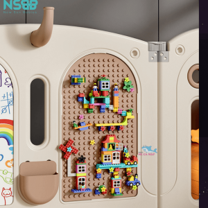 Set quây có bao gồm tấm đồ chơi xếp hình lego cho bé