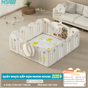 Quây gấp gọn Moon House bộ 12+2