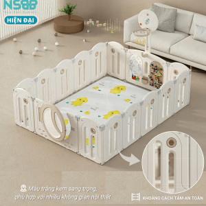 Set quây có thiết kế chống trèo an toàn với các bé nhỏ