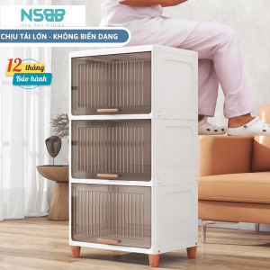 Tủ nhựa cánh trượt trong suốt Pakey là một sản phẩm hiện đại với thiết kế tiện lợi