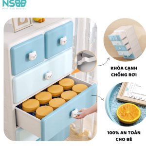 Tủ nhựa cho bé Pakey được sử dụng cho nhiều mục đích khác nhau