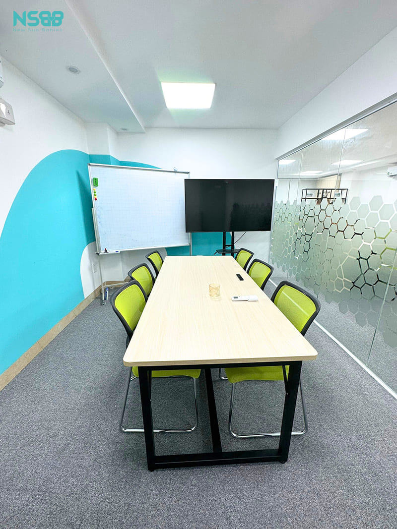 Phòng họp tại văn phòng làm việc mới của NSBB