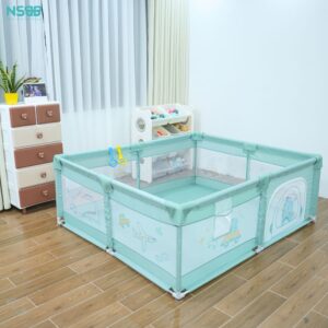 Quây cũi vải cho bé, quây bóng cho bé K1