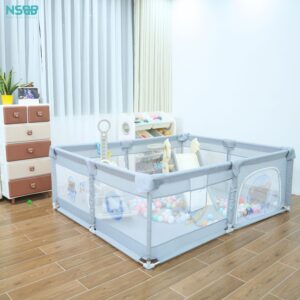 Quây cũi vải cho bé, quây bóng cho bé K1