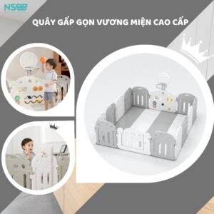 quây gấp gọn Vương Miện