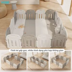 quây gấp gọn Vương Miện