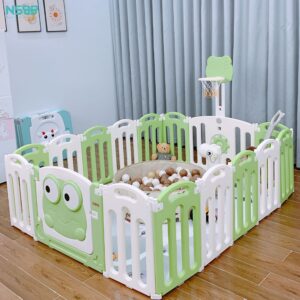 Quây nhựa gấp gọn Pakey ếch xanh