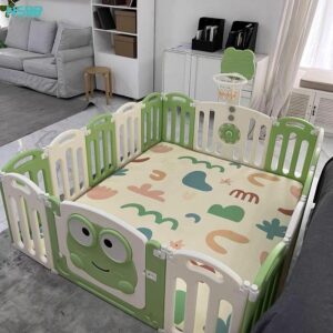 Quây nhựa gấp gọn Pakey ếch xanh