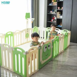 Quây nhựa gấp gọn Pakey ếch xanh