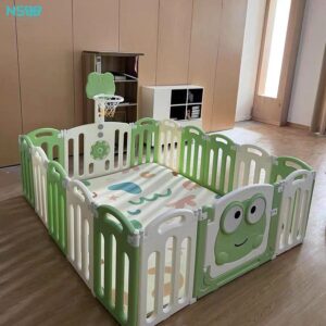 Quây nhựa gấp gọn Pakey ếch xanh