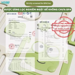 Quây nhựa gấp gọn Pakey ếch xanh