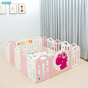 Quây nhựa gấp gọn Pakey khủng long