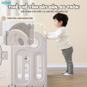 Quây nhựa gấp gọn Pakey khủng long