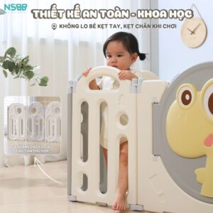 Quây nhựa gấp gọn Pakey khủng long