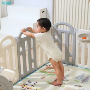 Quây nhựa gấp gọn Pakey khủng long