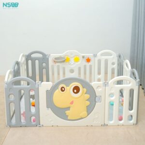 Quây nhựa gấp gọn Pakey khủng long