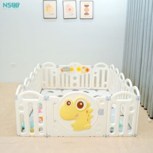 Quây nhựa gấp gọn Pakey khủng long