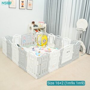 Quây cũi nhựa tháo lắp Little Bear