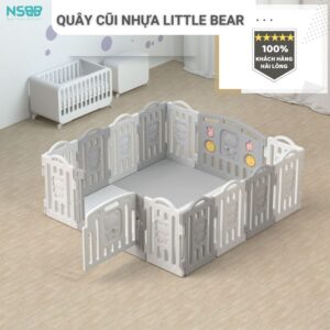 Quây cũi nhựa tháo lắp Little Bear
