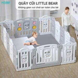 Quây cũi nhựa tháo lắp Little Bear
