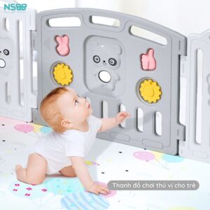 Quây cũi nhựa tháo lắp Little Bear