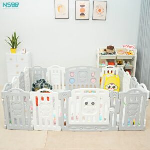 Quây cũi nhựa tháo lắp Little Bear