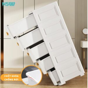 Tủ nhựa 5 tầng dạng ngăn kéo HX003