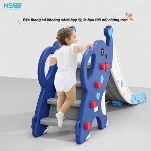 Cầu trượt cho bé Pakey voi cao cấp