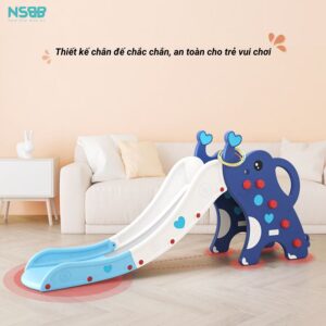 Cầu trượt cho bé Pakey voi cao cấp